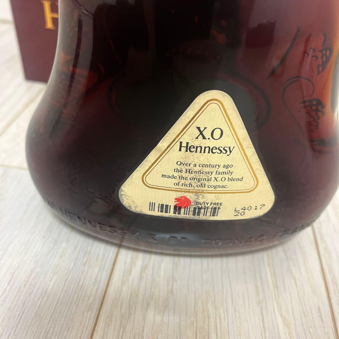 ヘネシー XO 金キャップ ボトル　コニャック