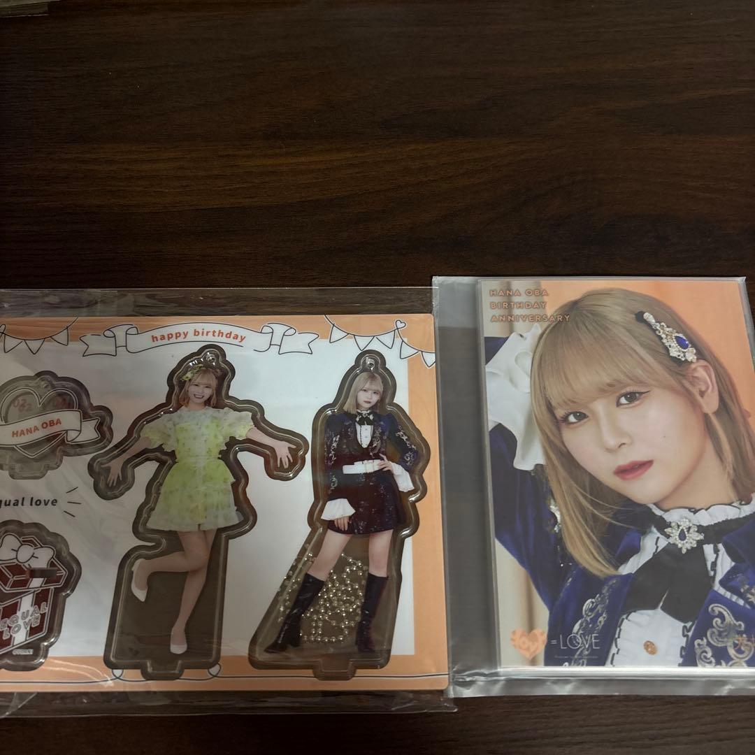 じぶ出品 大場花菜ちゃん 2023年生誕グッズ cd封入セット