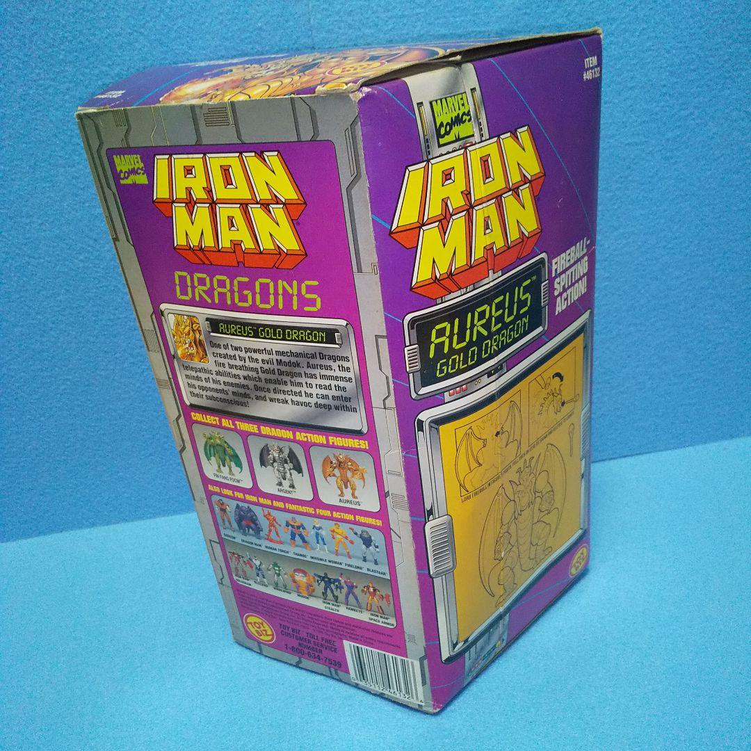 未開封☆オーレウス・ゴールドドラゴン/IRONMAN、AUREUS、TOYBIZ