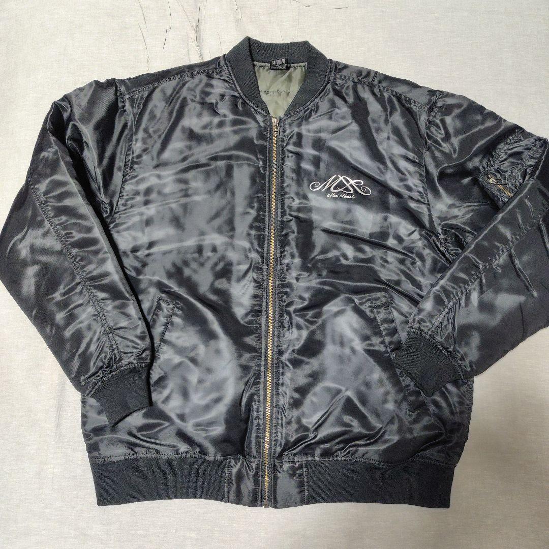 浜田麻里 ファンクラブ 限定 MA-1 ジャケット ブルゾン XL