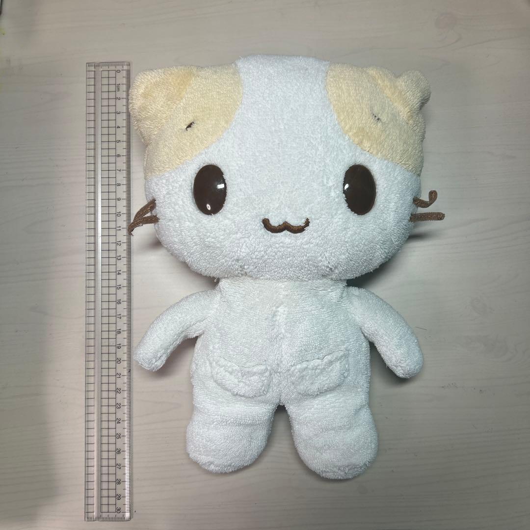 【激レア】マシュマロみたいなふわふわにゃんこ ぬいぐるみ レトロ