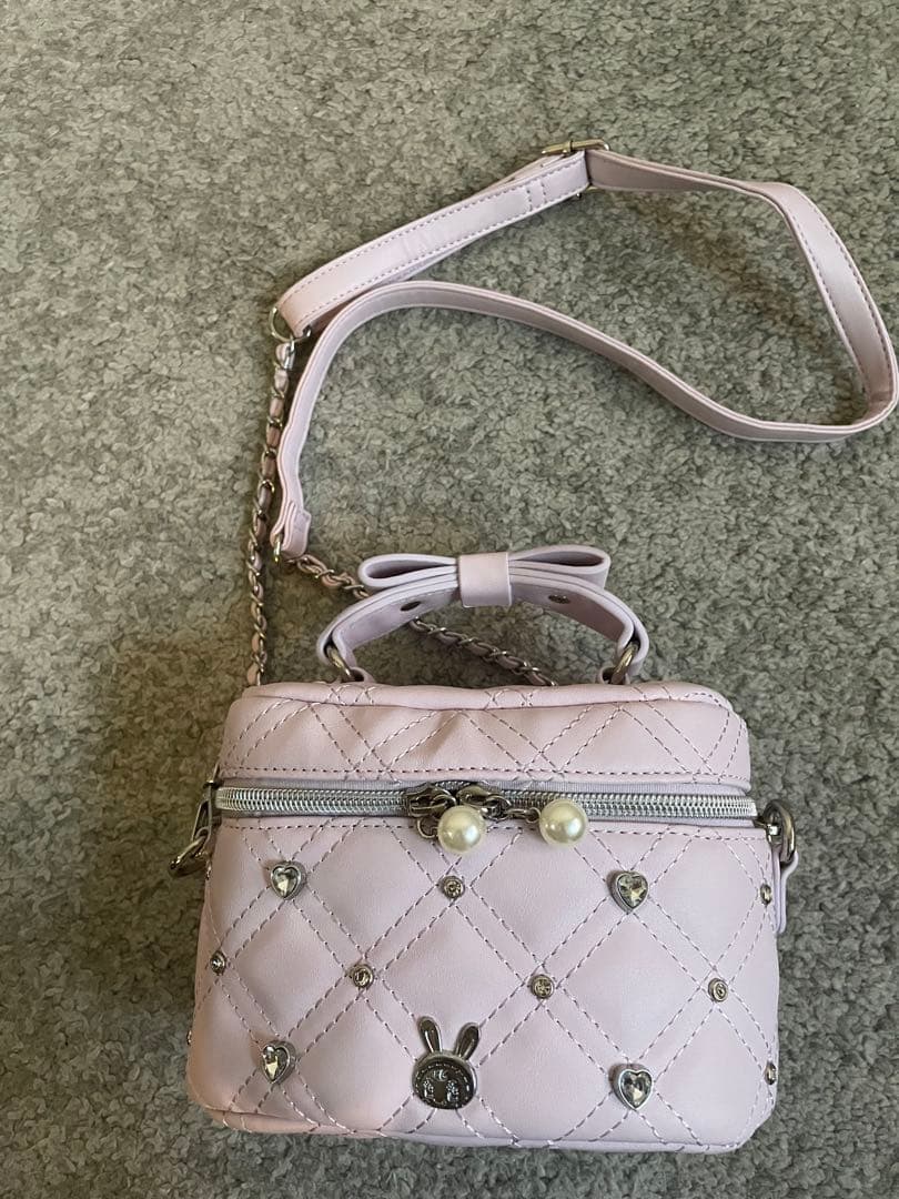 メゾピアノ　発表会　ベリエ　バニティショルダーバッグ　ナルミヤ　ポップアップ