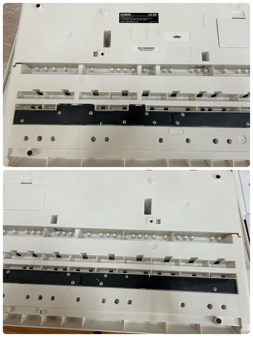 CASIO カシオ光ナビゲーションキーボード　HIKARI　LK-221