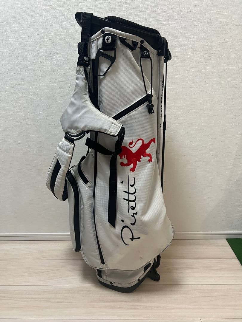 Piretti ホワイト ゴルフバッグ