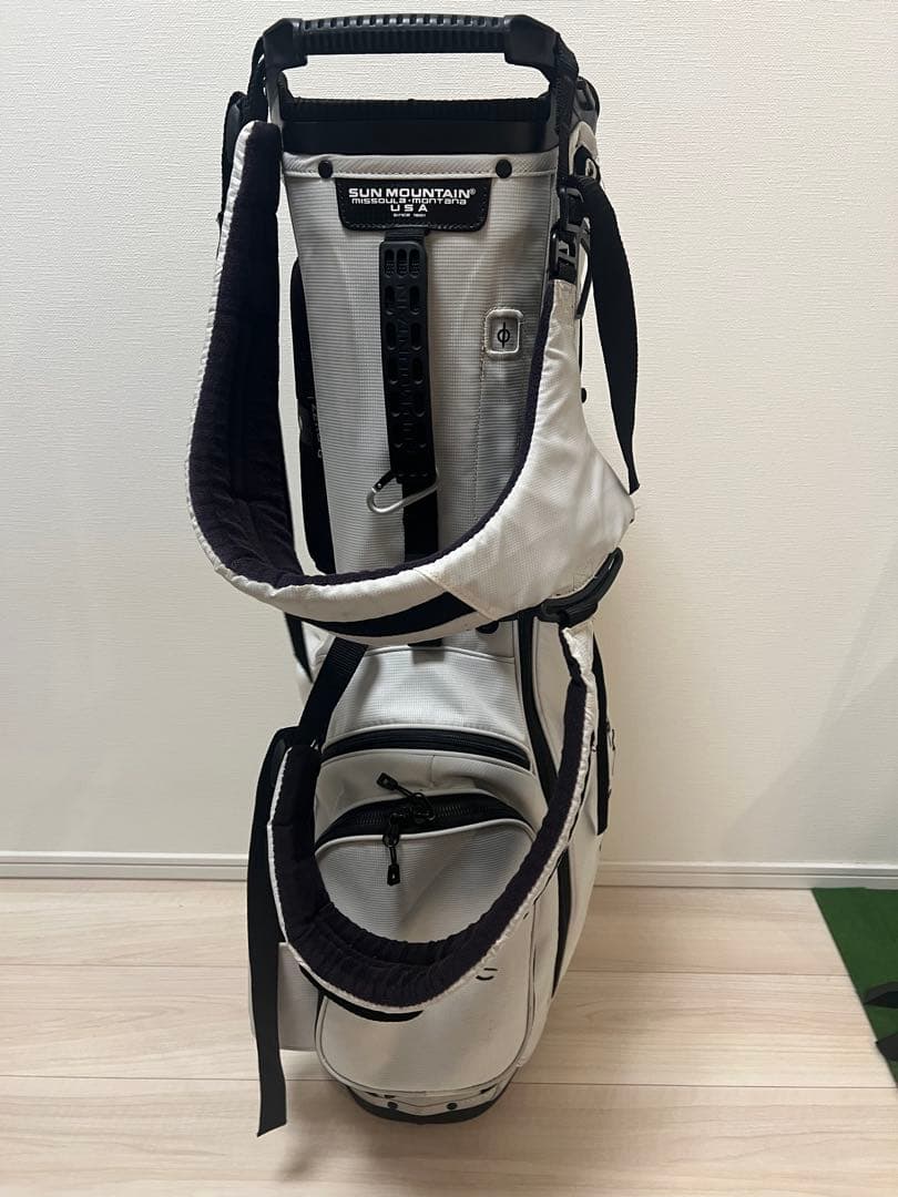 Piretti ホワイト ゴルフバッグ