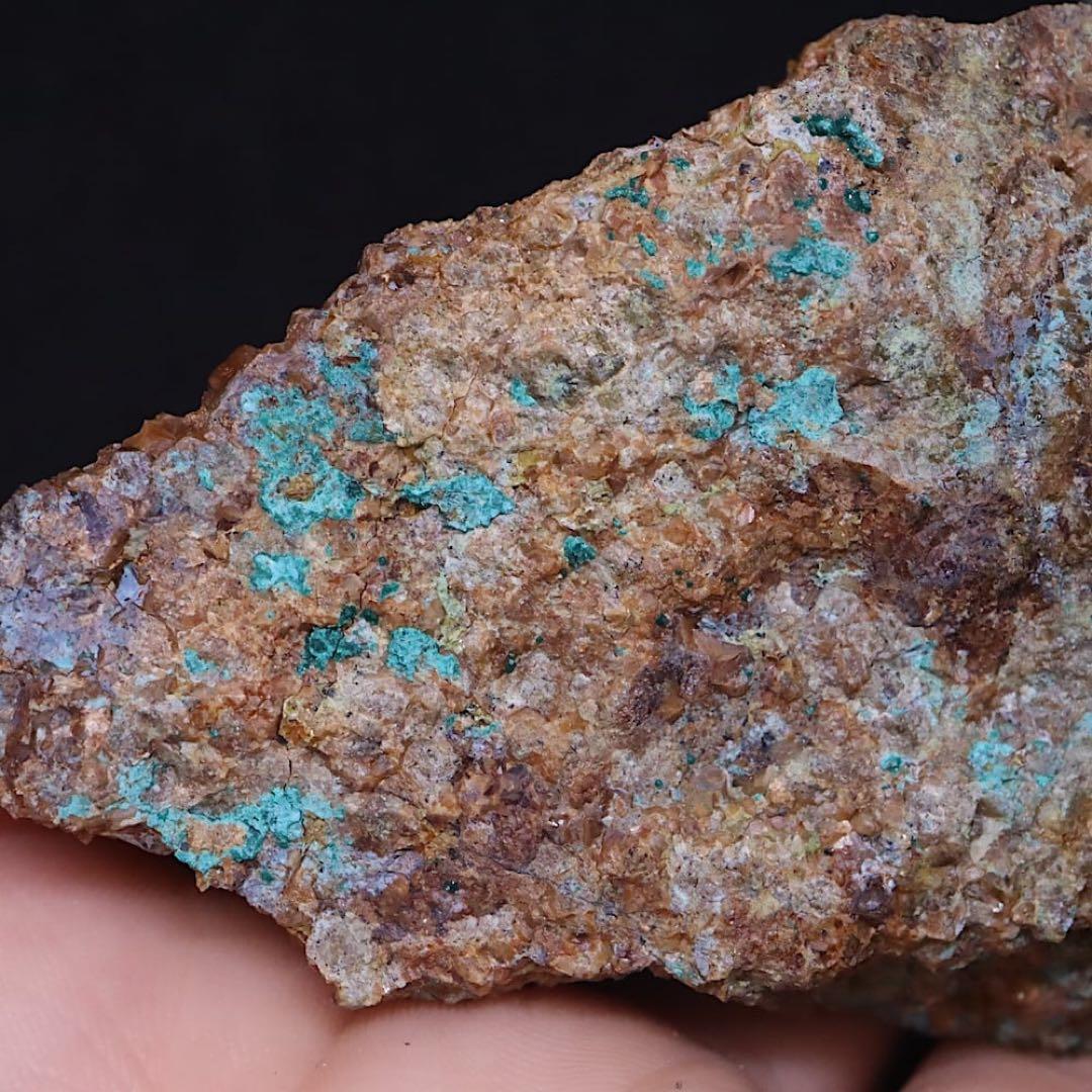 アンドラダイト ブロシャン銅鉱 クリソコラ 168g AND153 原石 天然石