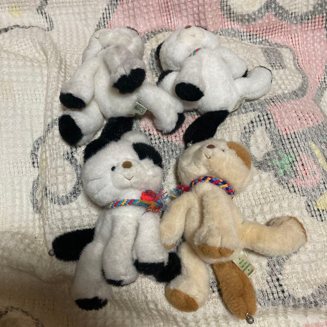 joyful mates TAKENOKO 猫　ぬいぐるみ4こ　中古　バラ売不可