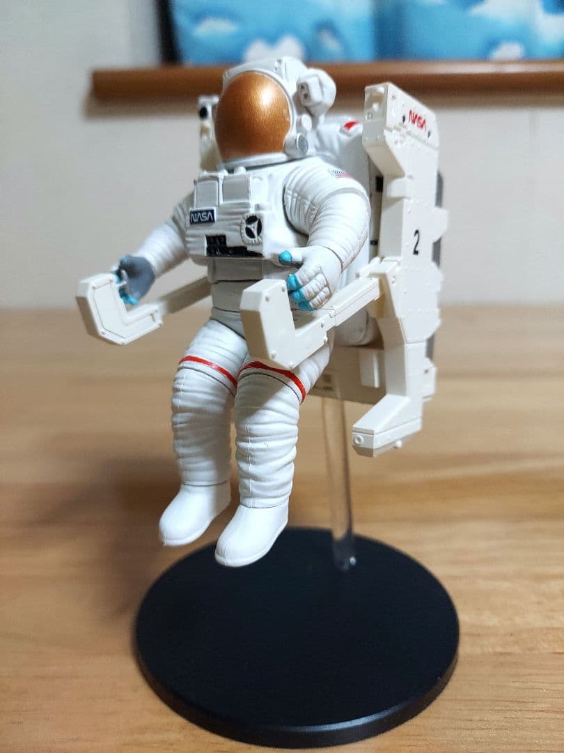 【立体パズル4Dパズル】1/20 宇宙飛行士 & 有人操縦ユニット