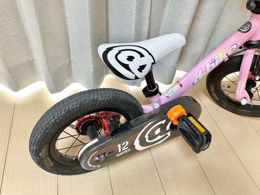 良品 アイデス D-Bike ディーバイク マスター 12インチ ピンク 自転車