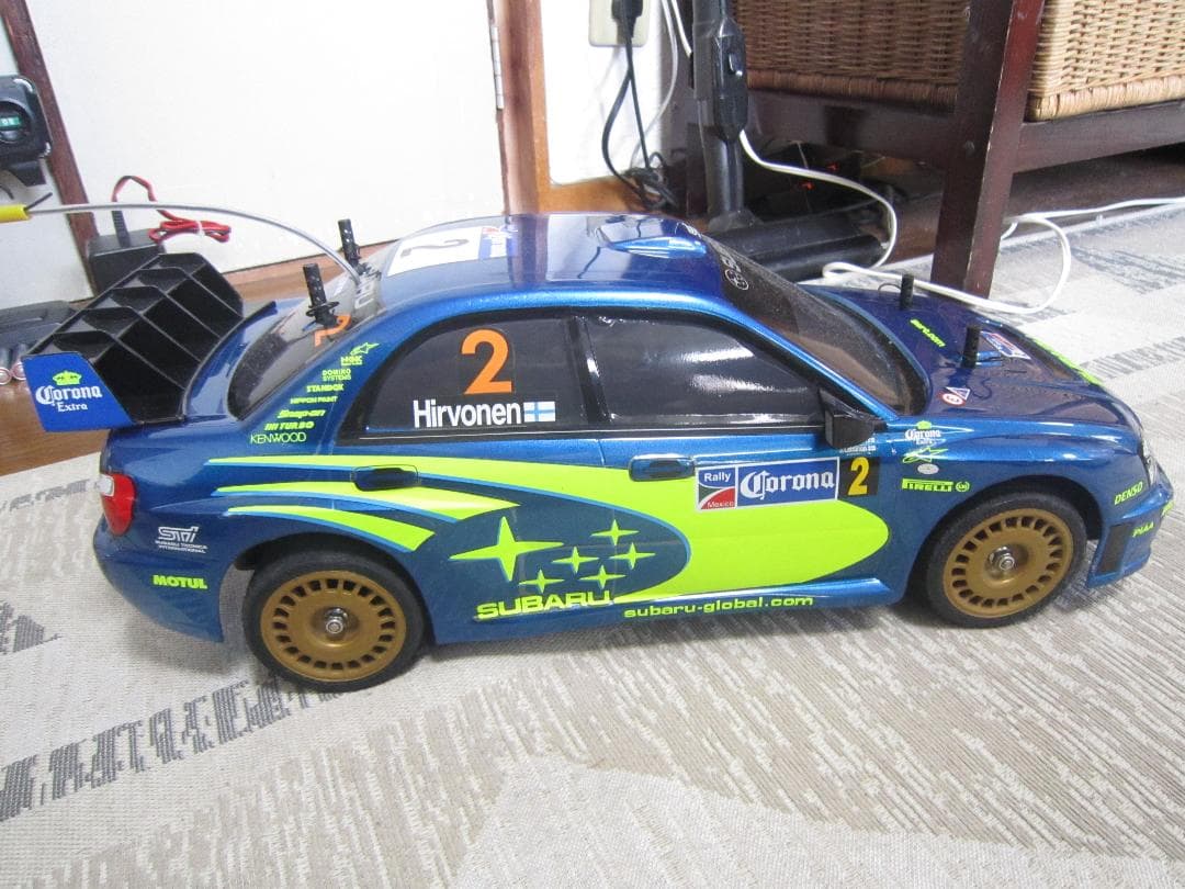 レ*ン様 大赤字スタート 1/10 タミヤ TT01 インプレッサ 鬼速仕様 完