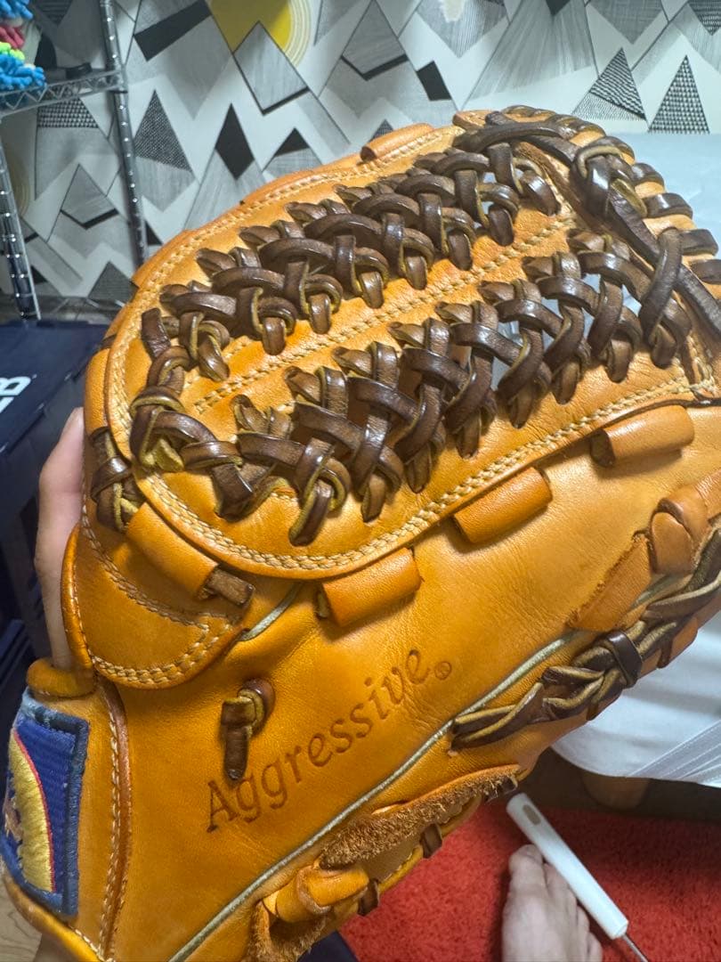 久保田スラッガー　L7S 軟式グローブ オレンジ　野球