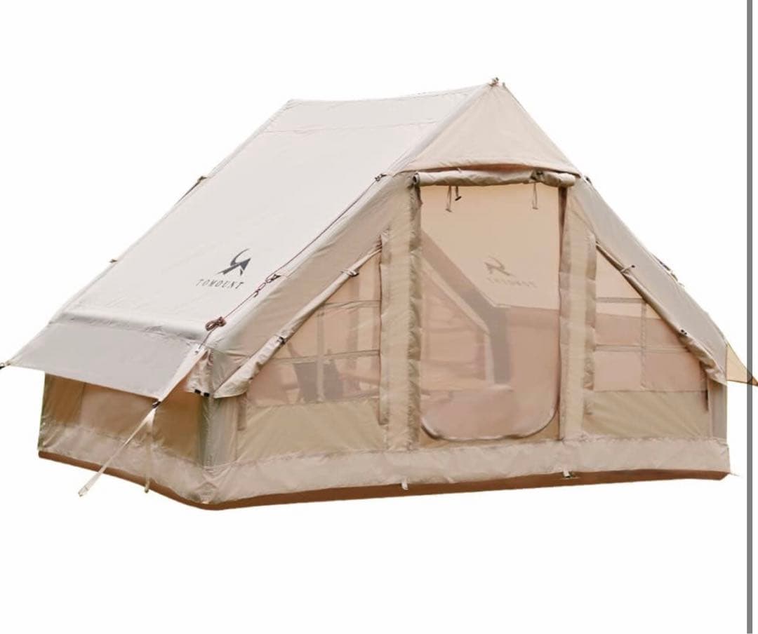 TOMOUNT インフレータブルテント エアーテント オックスフォード　2-4人