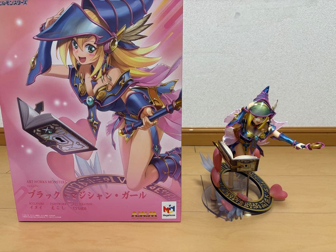 遊戯王 ブラックマジシャンガール ART WORKS MONSTERS 開封済