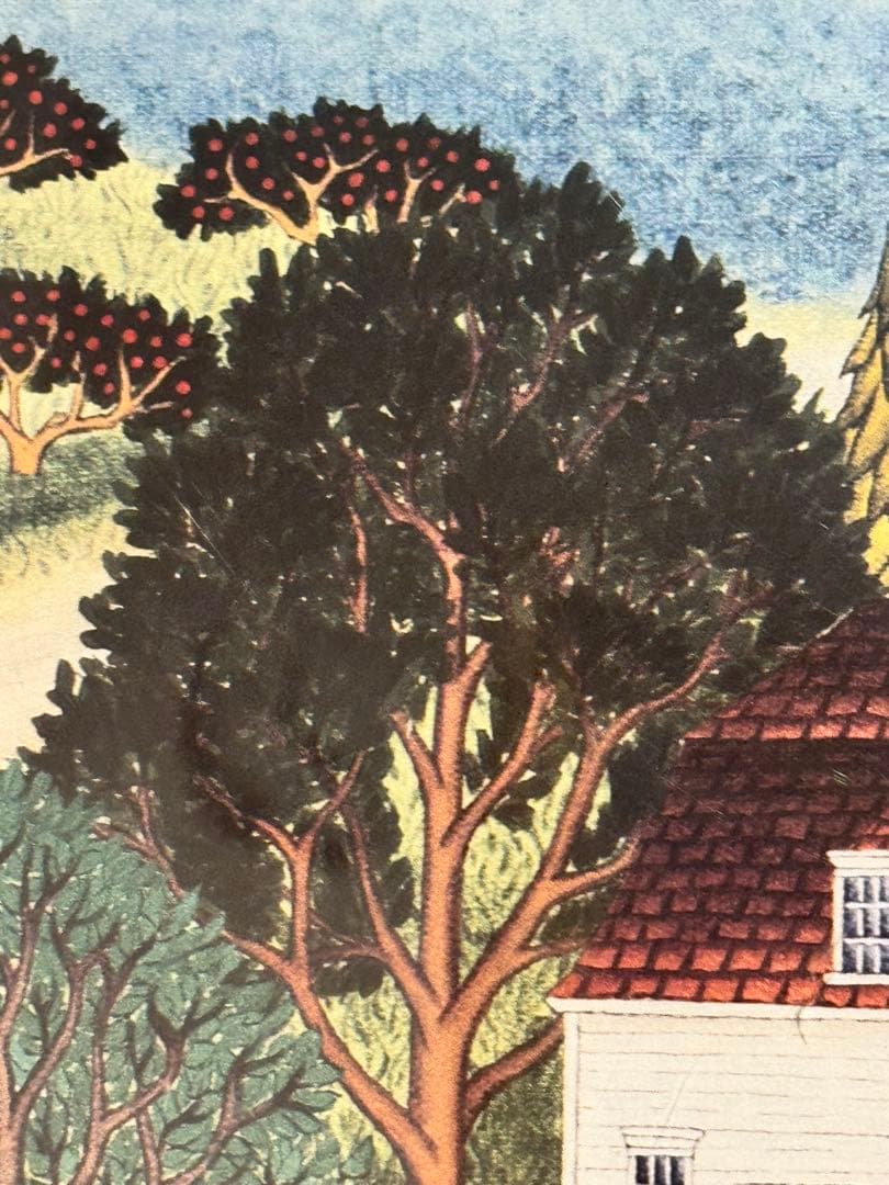 キャシー・ジェイコブセンのシェーカー風景画 k.Jacobsen shaker