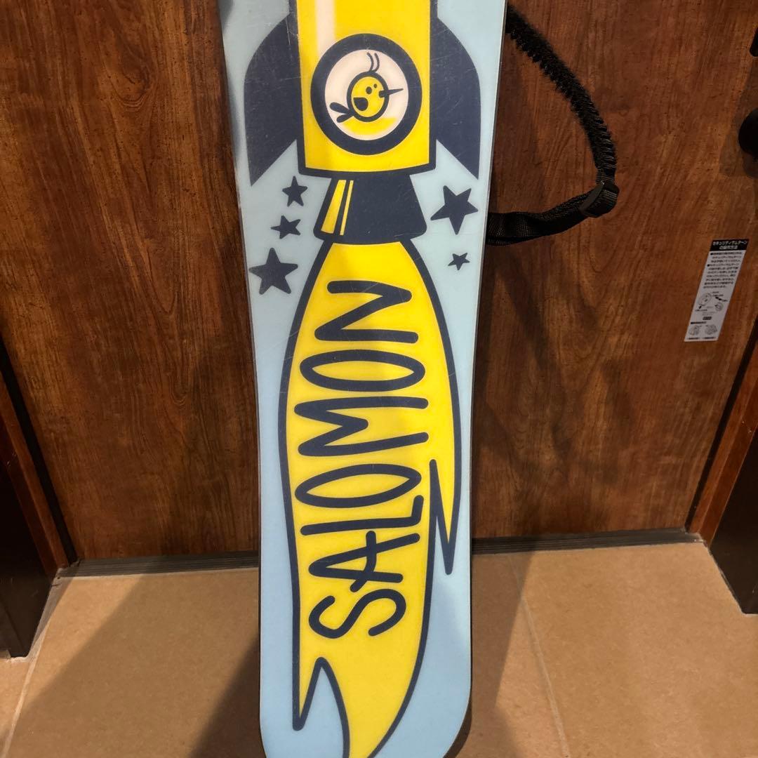 SALOMON スノーボード 90㎝・ブーツ17.5-18.5センチセット