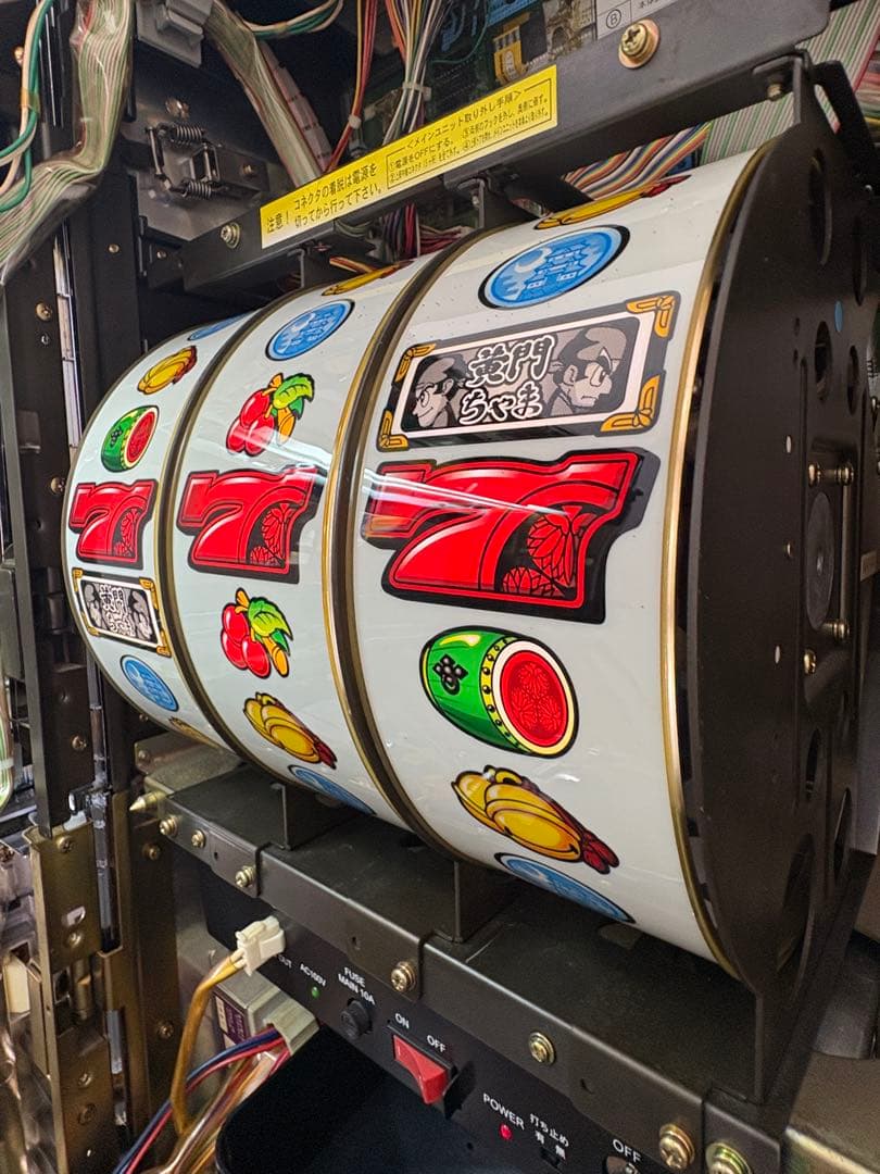 4号機 パチスロだよ 黄門ちゃま 実機 スロット オリンピア 平和 不要機