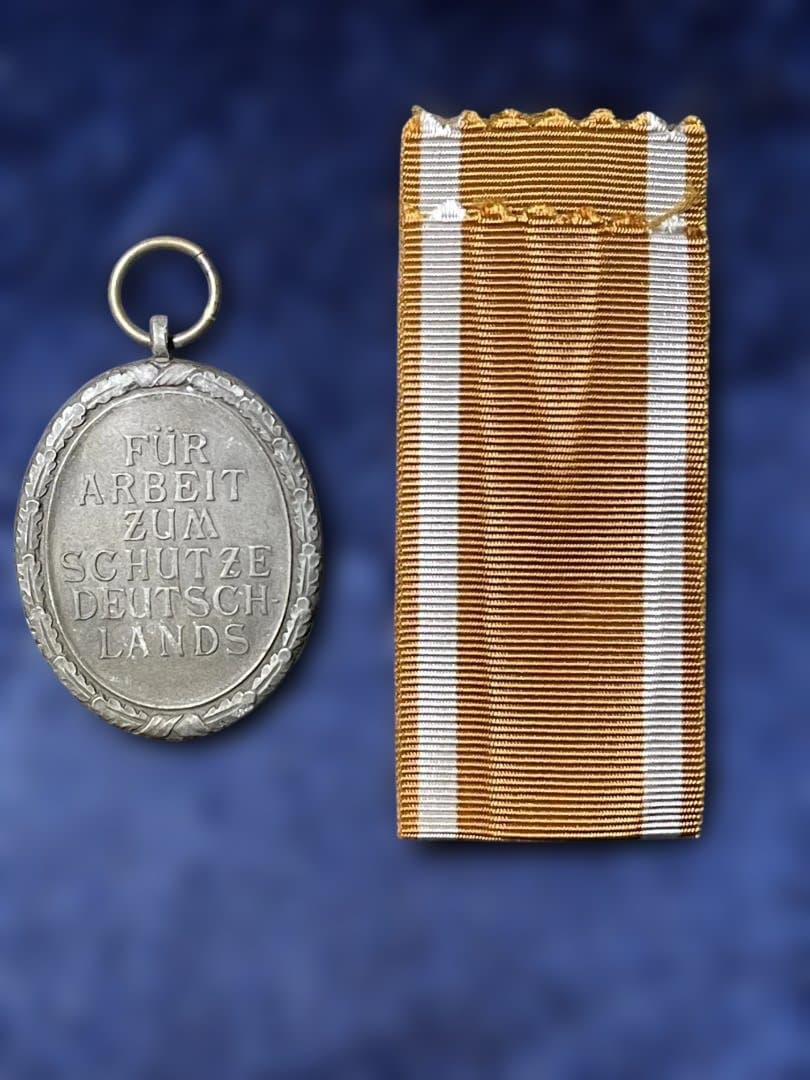 WW2　ドイツ軍　実物　ドイツ防壁名誉章　勲章