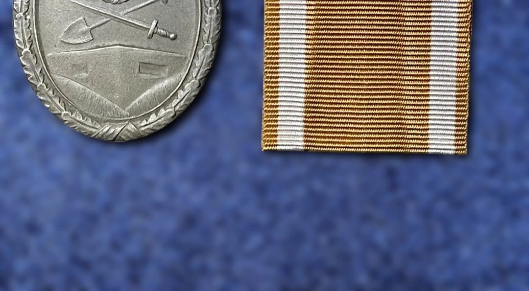 WW2　ドイツ軍　実物　ドイツ防壁名誉章　勲章