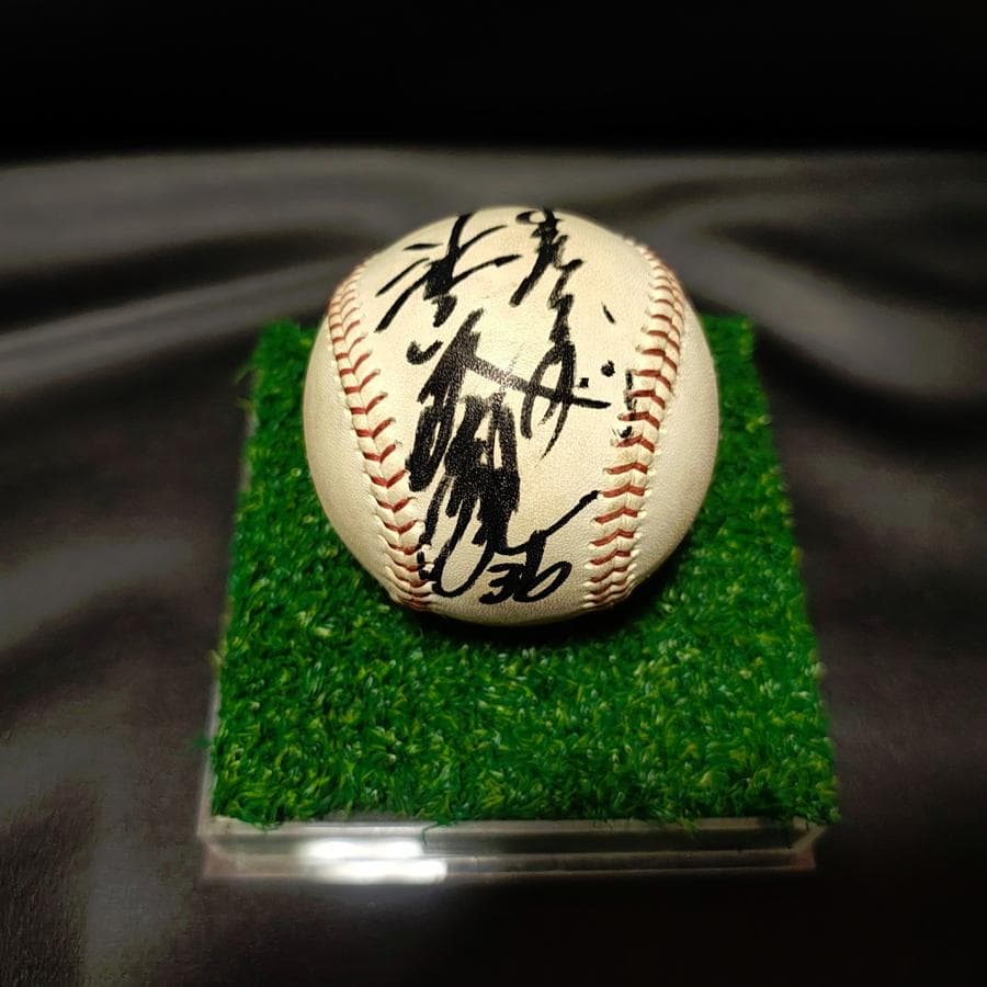 東京ヤクルトスワローズ 池山隆寛 2002年 引退記念直筆サインボール