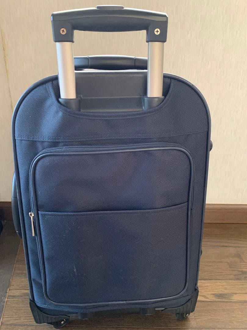 【希少品】marie claire ネイビー 中型スーツケース