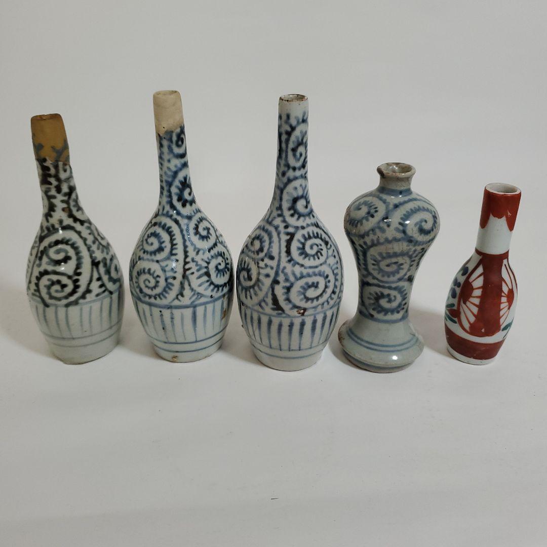 タコ唐草お神酒徳利他