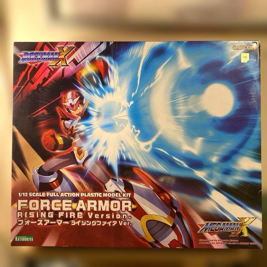 ロックマンX フォースアーマー　ライジングファイアVer コトブキヤ　プラモデル