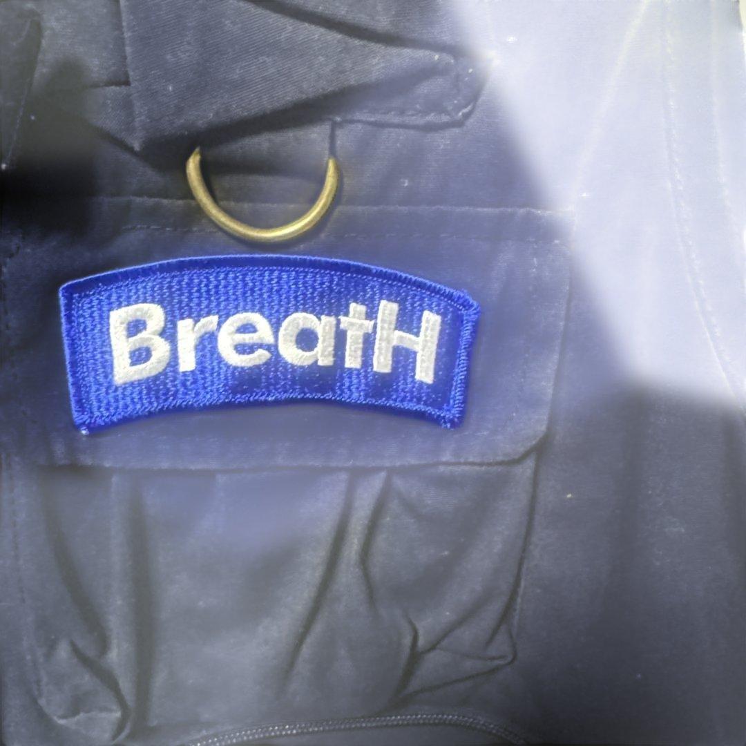 Breath ブラック フィッシングベスト