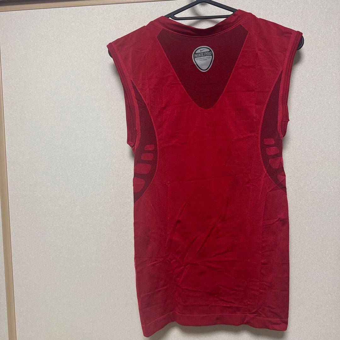 Nike ナイキ ノースリーブ Tシャツ Lサイズ レッド メンズ 21
