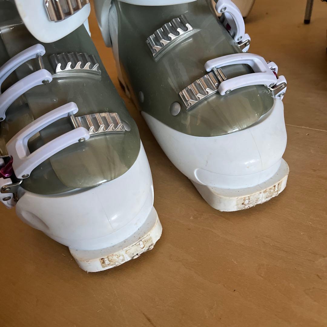 スキー板　スキー靴　ストック　6点セット