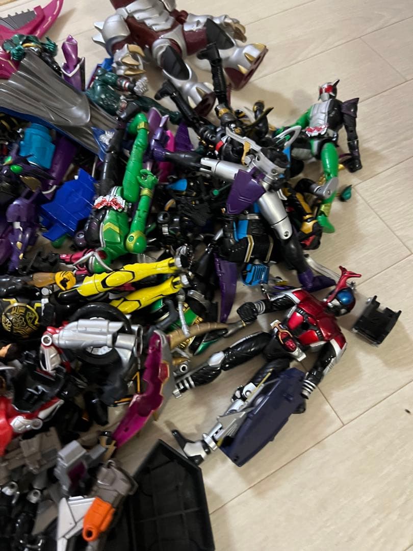 仮面ライダー フィギュア 大量　ジャンク　換装系