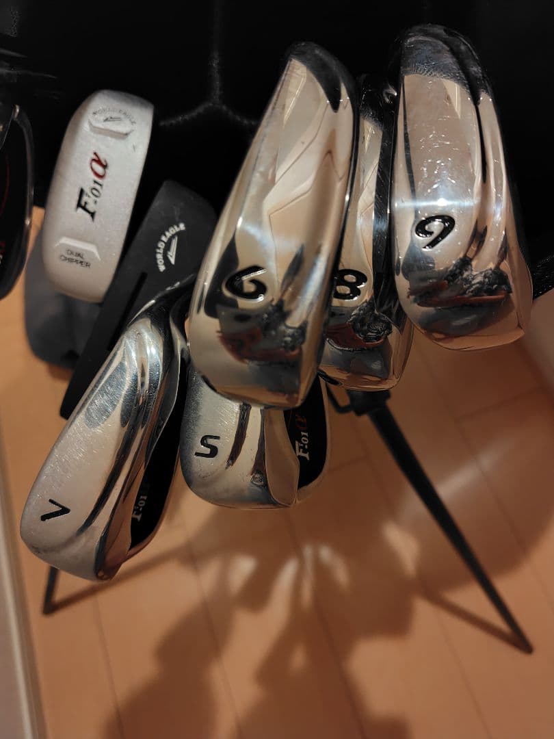 【使用3回】WORLD EAGLE F-01α ゴルフクラブ　　バッグ　セット