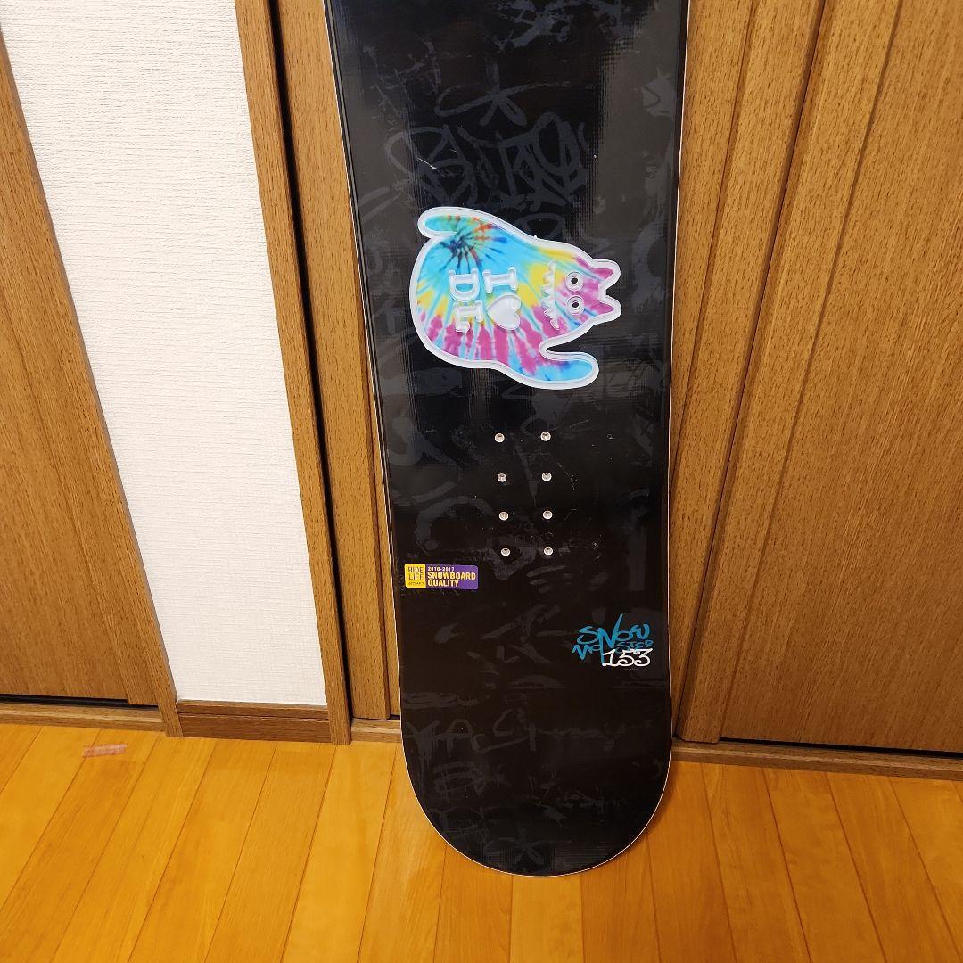 ZUMA スノーボード 板.153cmキャンバーモデル