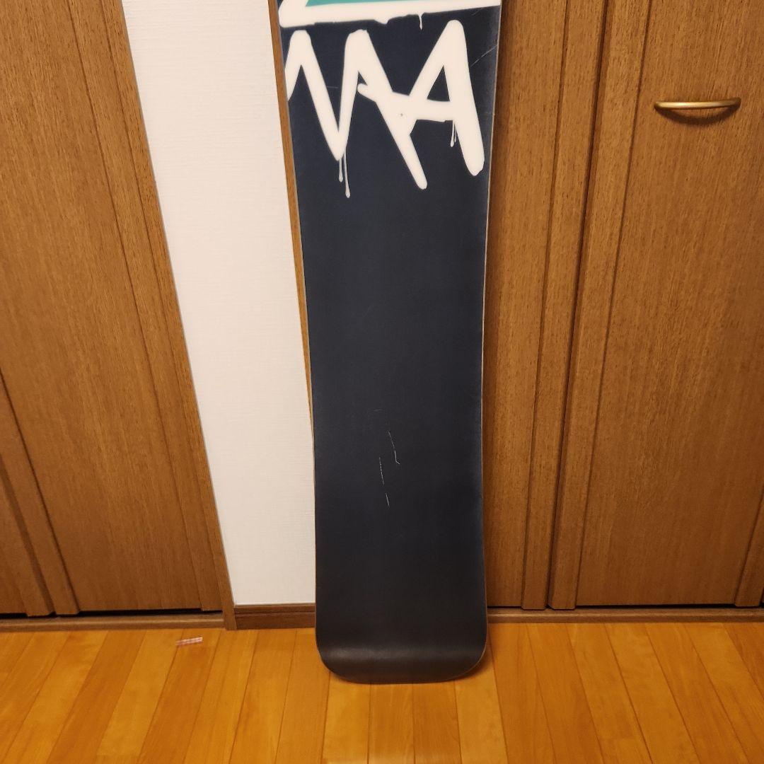 ZUMA スノーボード 板.153cmキャンバーモデル
