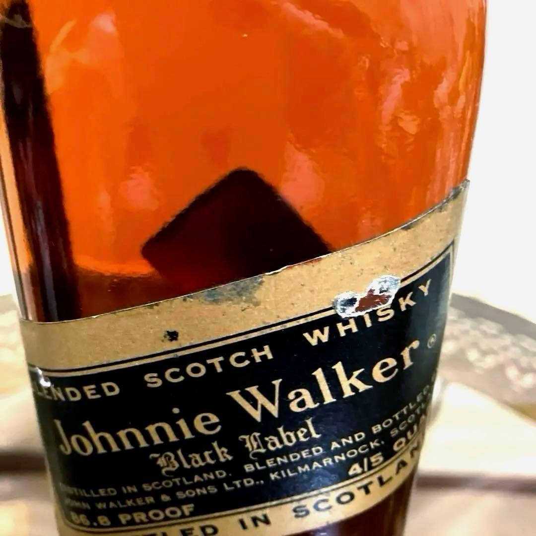 【希少！約30年前】 Johnnie Walker Black Label