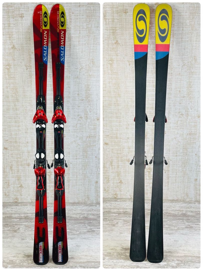 Salomon Equipe 3V Race スキー板&ビンディング【165】