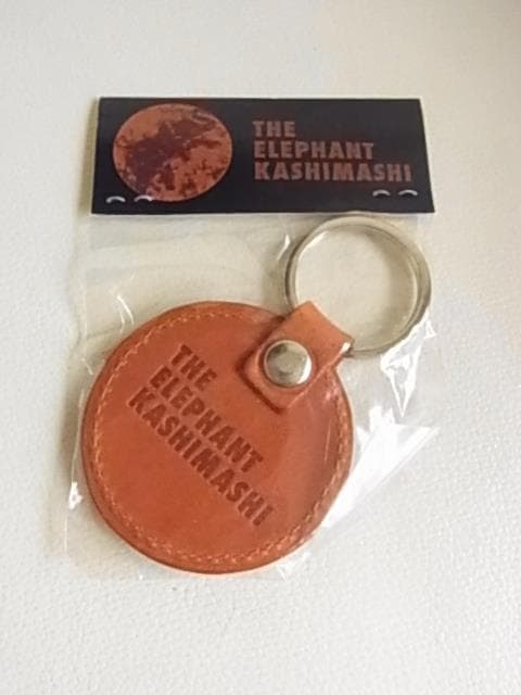 エレカシ❣️エレファントカシマシ　復活の野音　月に浮かぶ象　革製円形キーホルダー