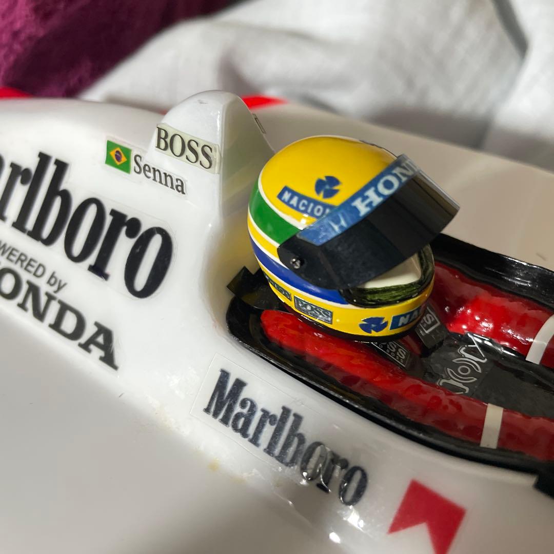 f103 1/10 ラジコン マクラーレン mp4/4 +ヘルメット