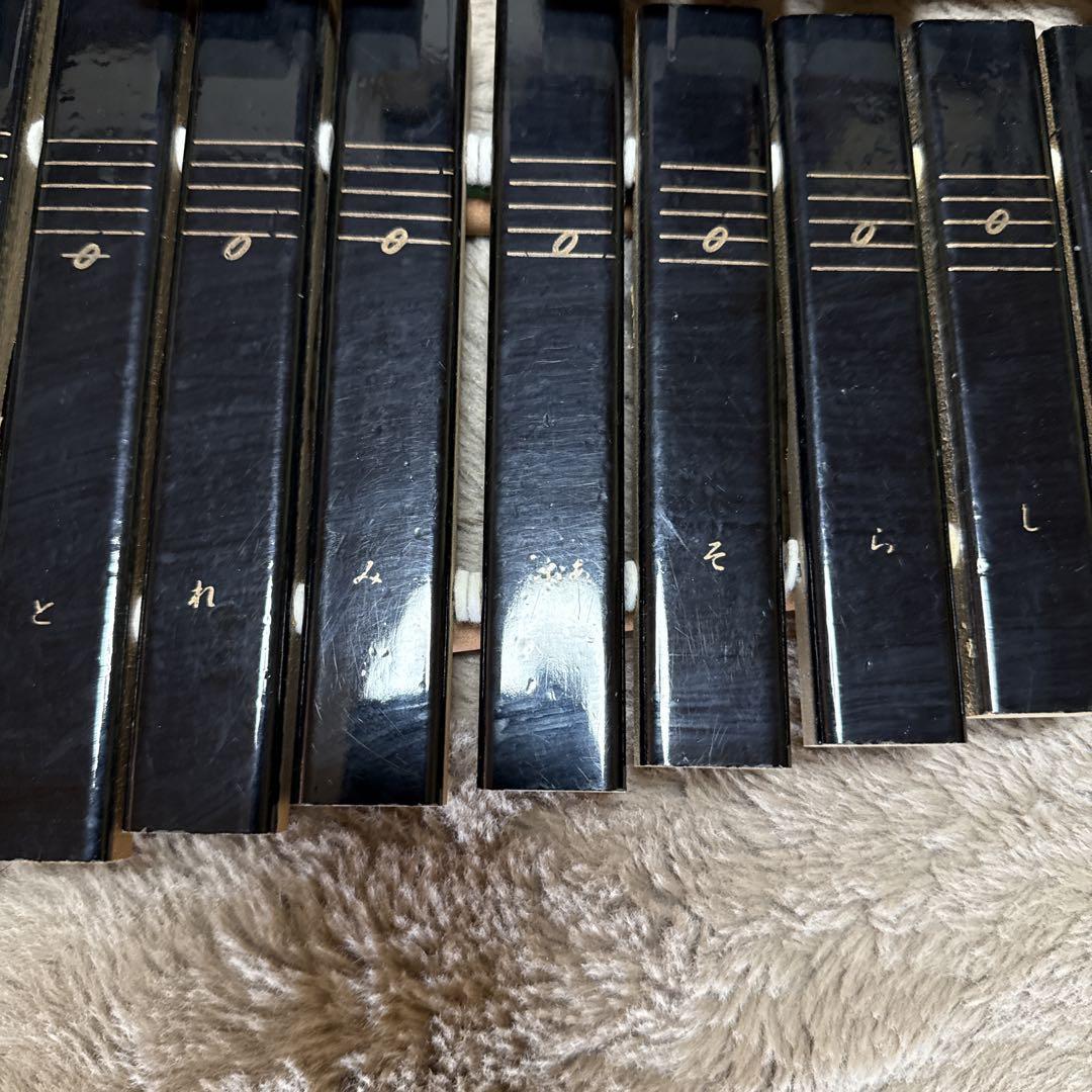 YAMAHA 卓上木琴 No.185 ヤマハ マレット付き 打楽器　30音