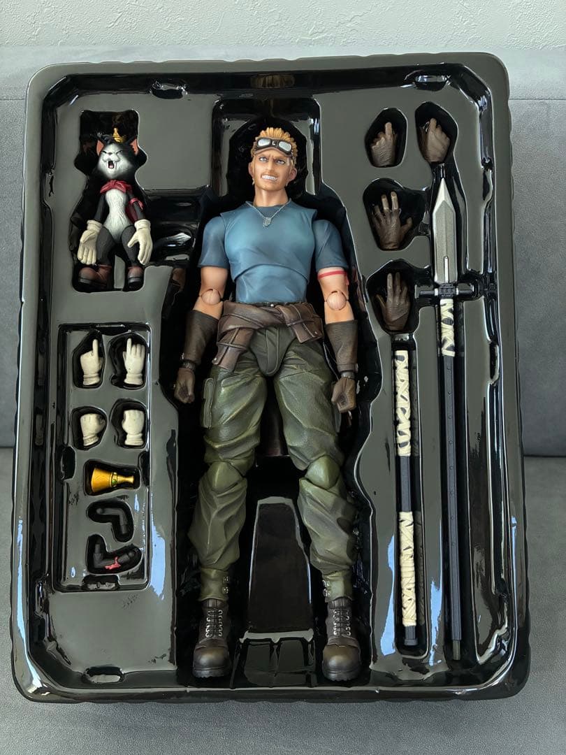 ファイナルファンタジー7 FF7 シド & ケットシー プレイアーツ改