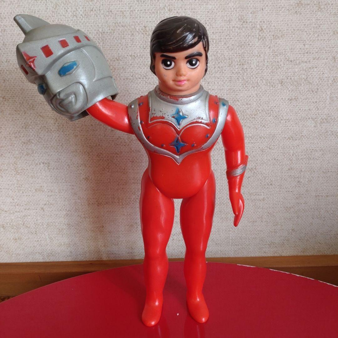 旧バンダイ　アイアンキング　スタンダードソフビ　面取れ　ソフビ