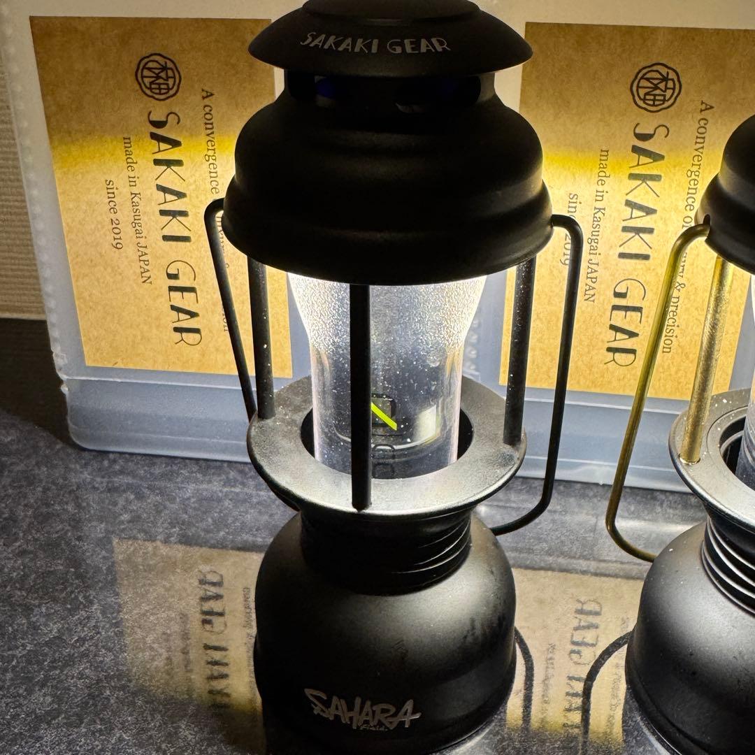 名もなきランタン2種 ゴールゼロ・専用ケース付 ランタンシェード