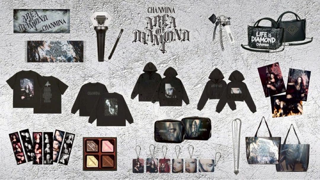 ちゃんみな tシャツ L areaofdiamond4 aod4