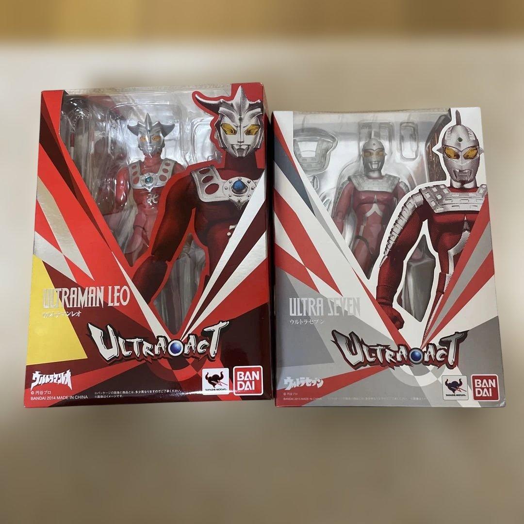 ULTRA-ACT ウルトラマンレオ ウルトラセブン フィギュア 2体セット
