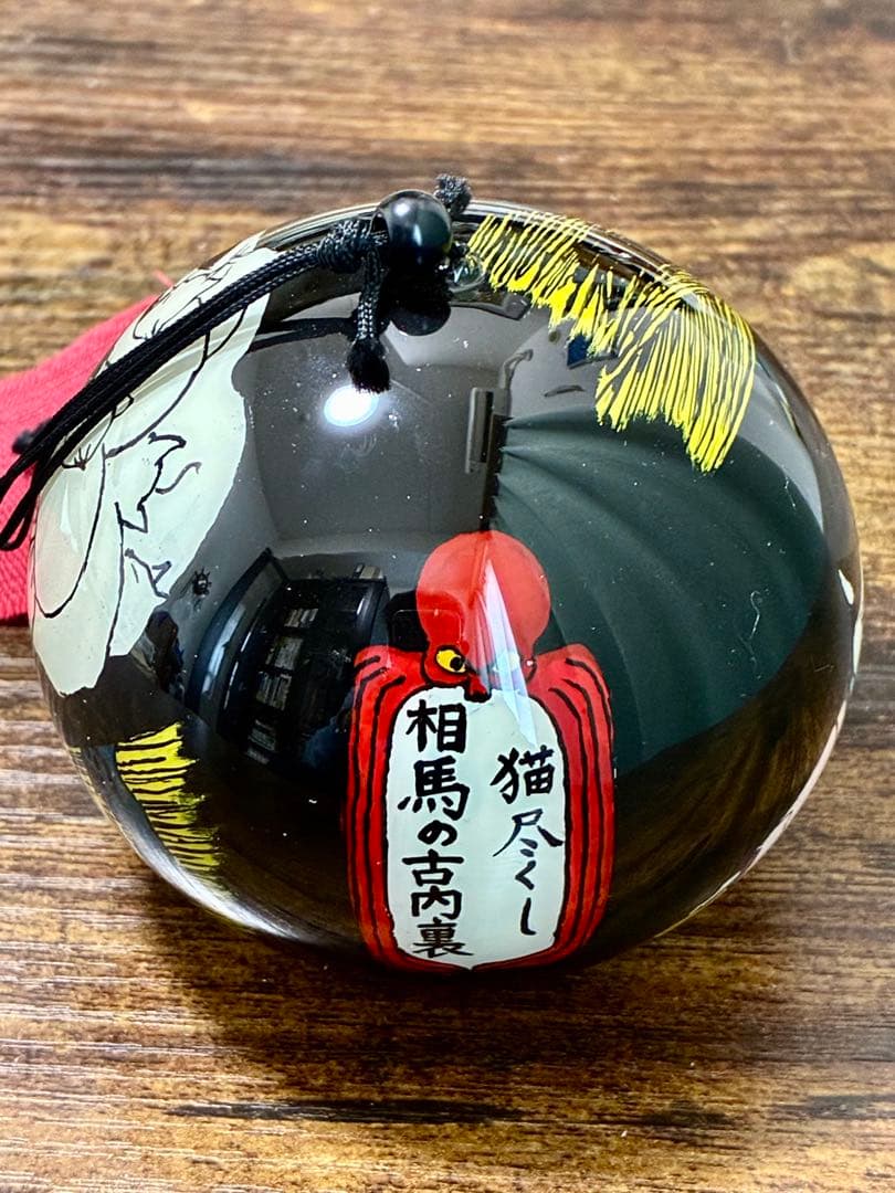 江戸風鈴　猫尽くし「相馬の古内裏」　篠原風鈴本舗
