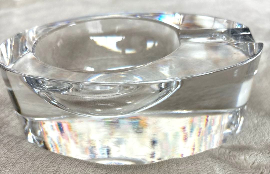 アクセサリー入れに❤️ GCCCI グッチ クリスタル製楕円形アッシュトレイ