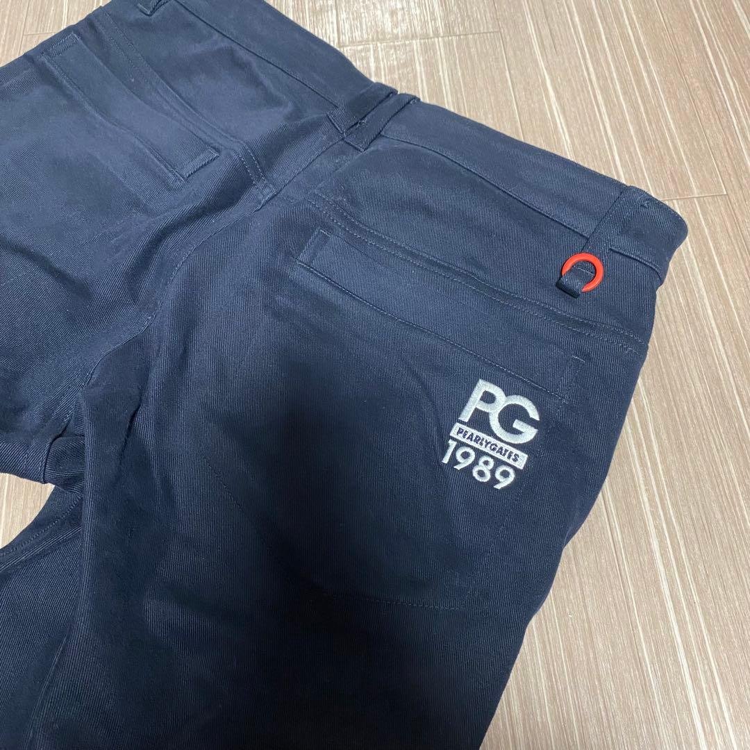 新品タグ付き　パーリーゲイツ　コットンストレッチパンツ　サイズM