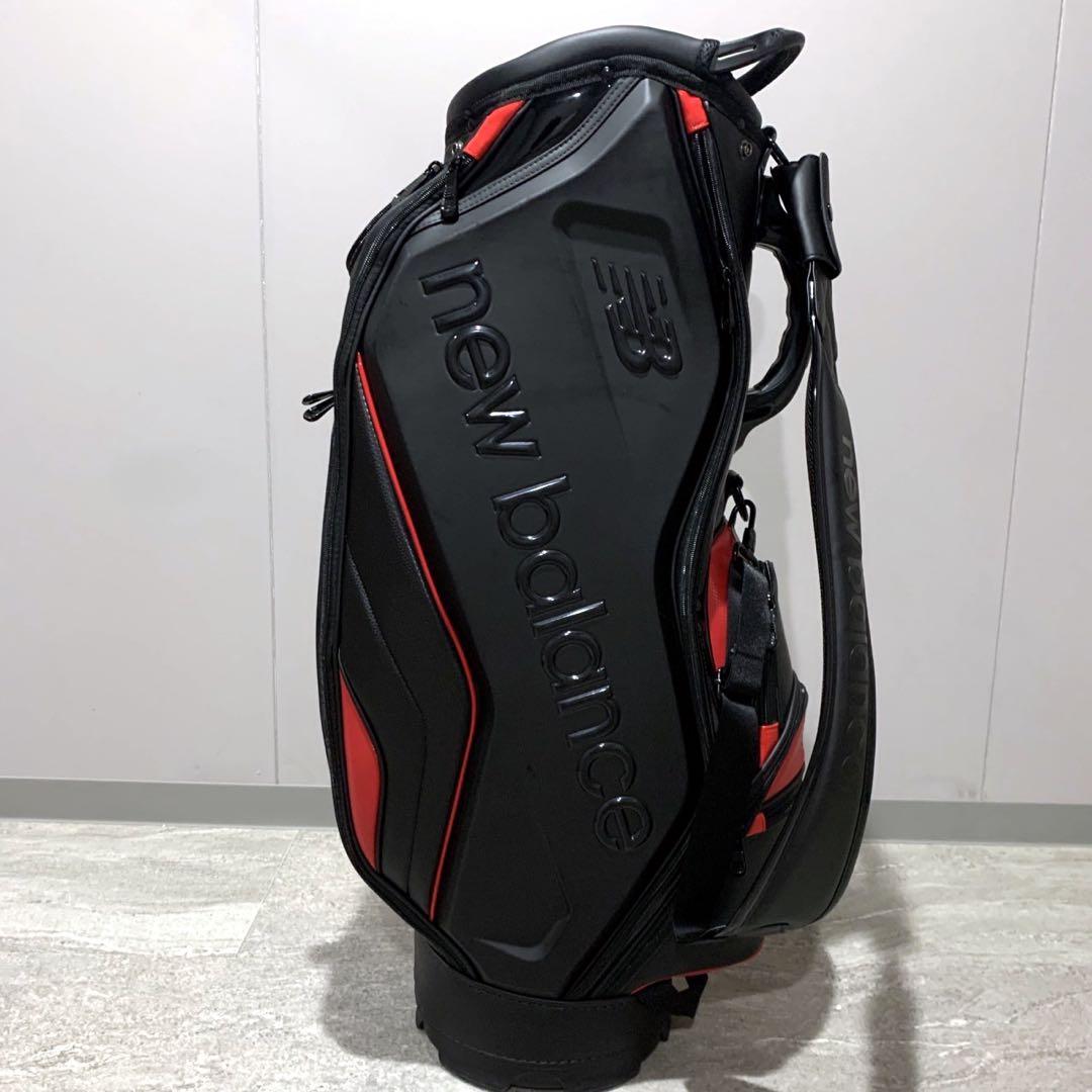 ニューバランス マットPU×エンボスPU×エナメル キャディバッグ
