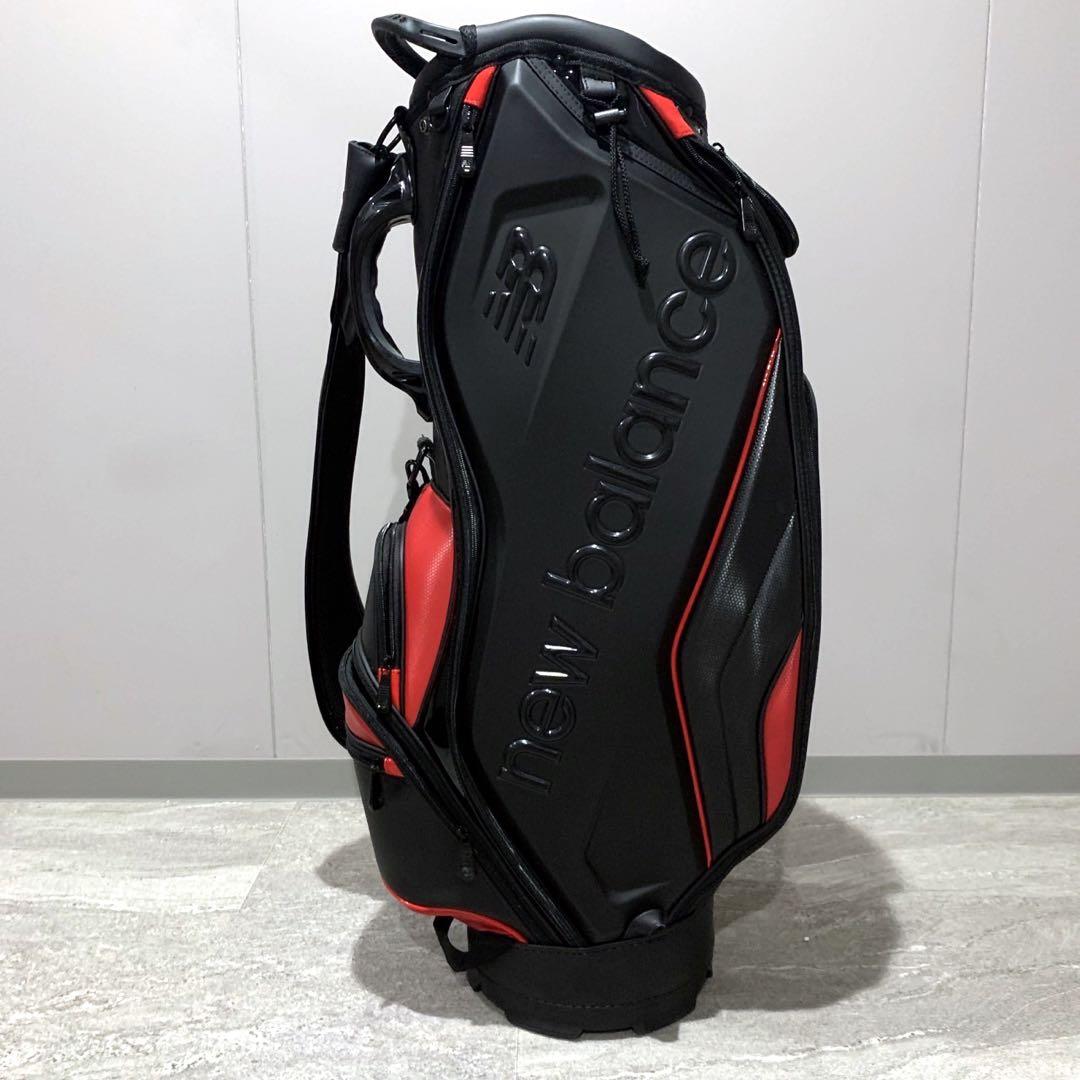 ニューバランス マットPU×エンボスPU×エナメル キャディバッグ