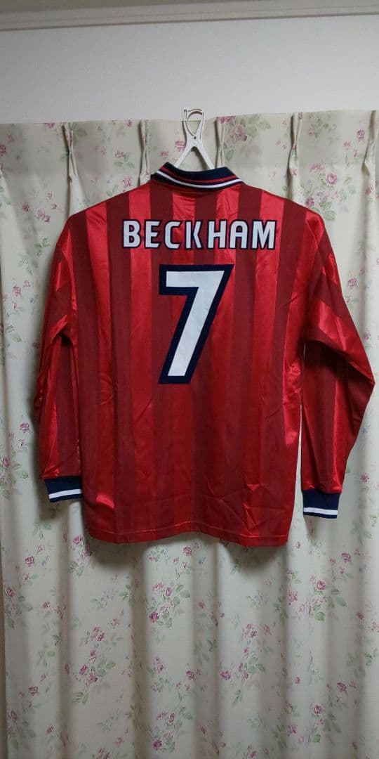 1998フランスワールドカップ イングランド代表 ベッカム支給ユニフォーム