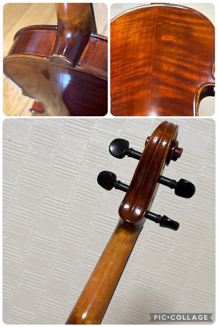 【弦交換済み】【付属品多数】ヤマハ　バイオリン　V7G 1/2 2007年